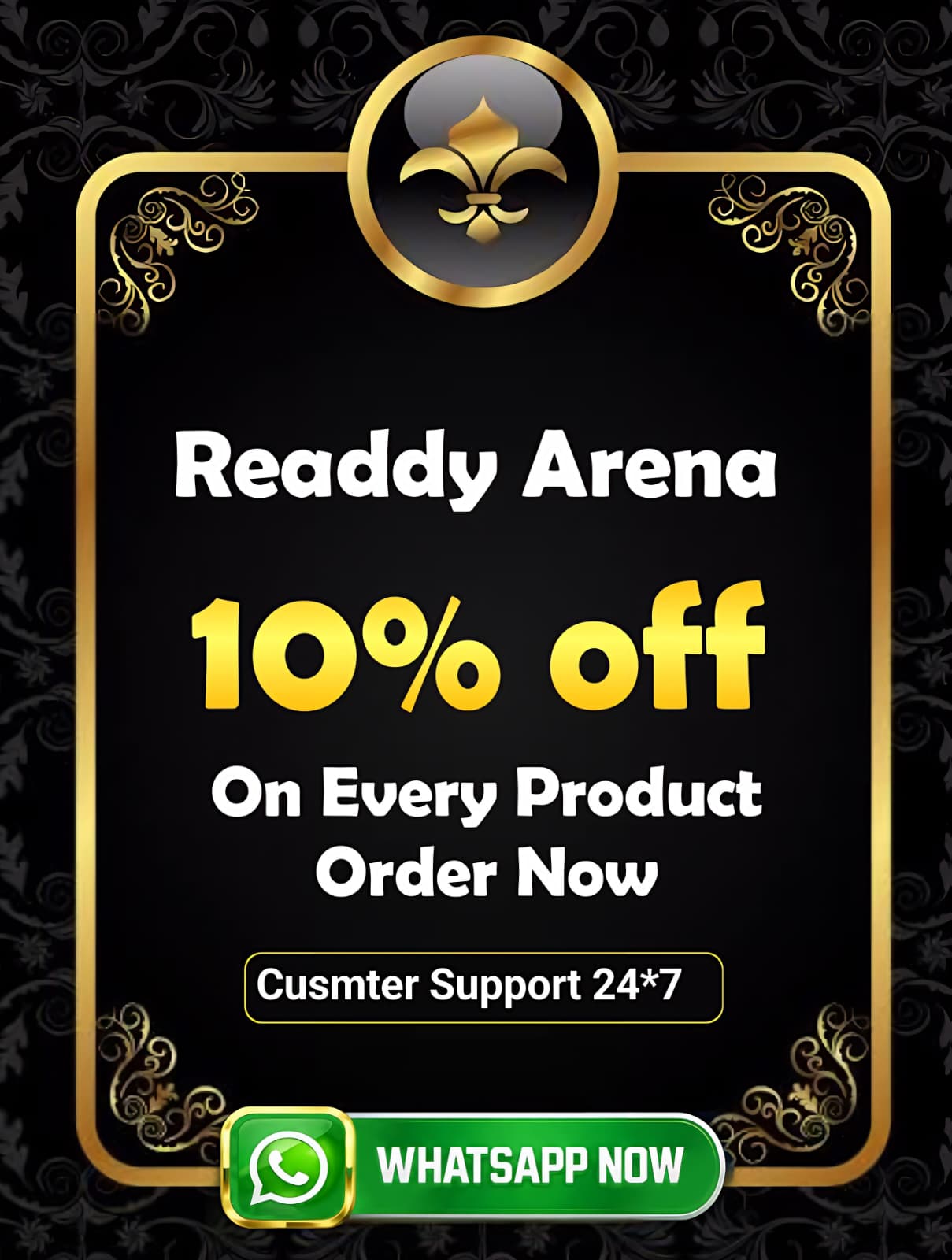 Reddy Arena Sports Gear Banner